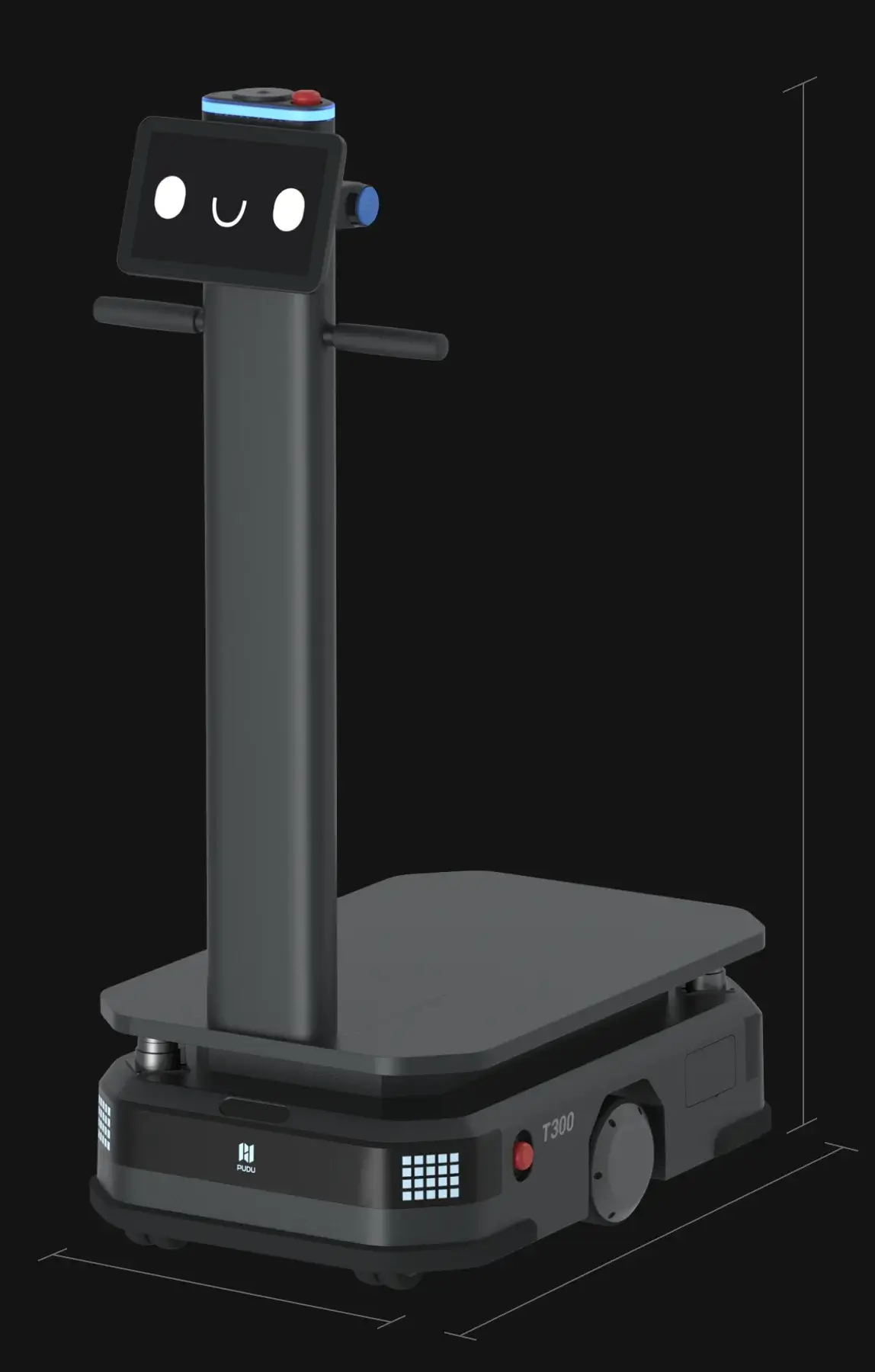 T300 Robot Size