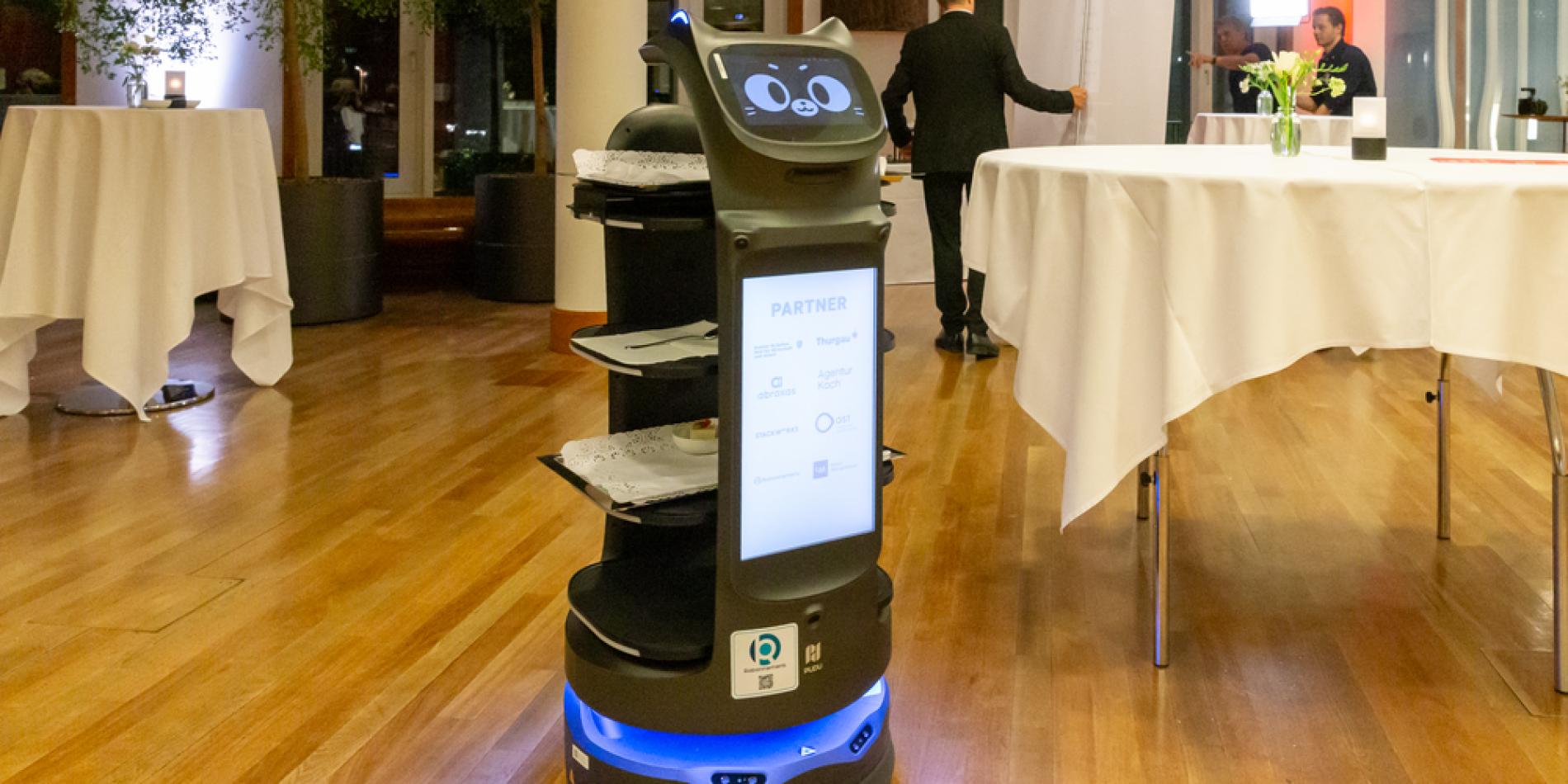 Rheintaler Roboter servierte am LEADER Digital Award